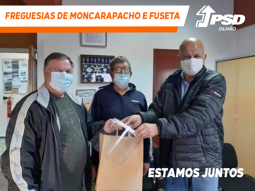 Pescadores protegidos com o apoio da União de Freguesias Moncarapacho-Fuseta